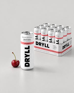 DRYLL Elektrolyt Drinks Salty Cherry – 12er Tray