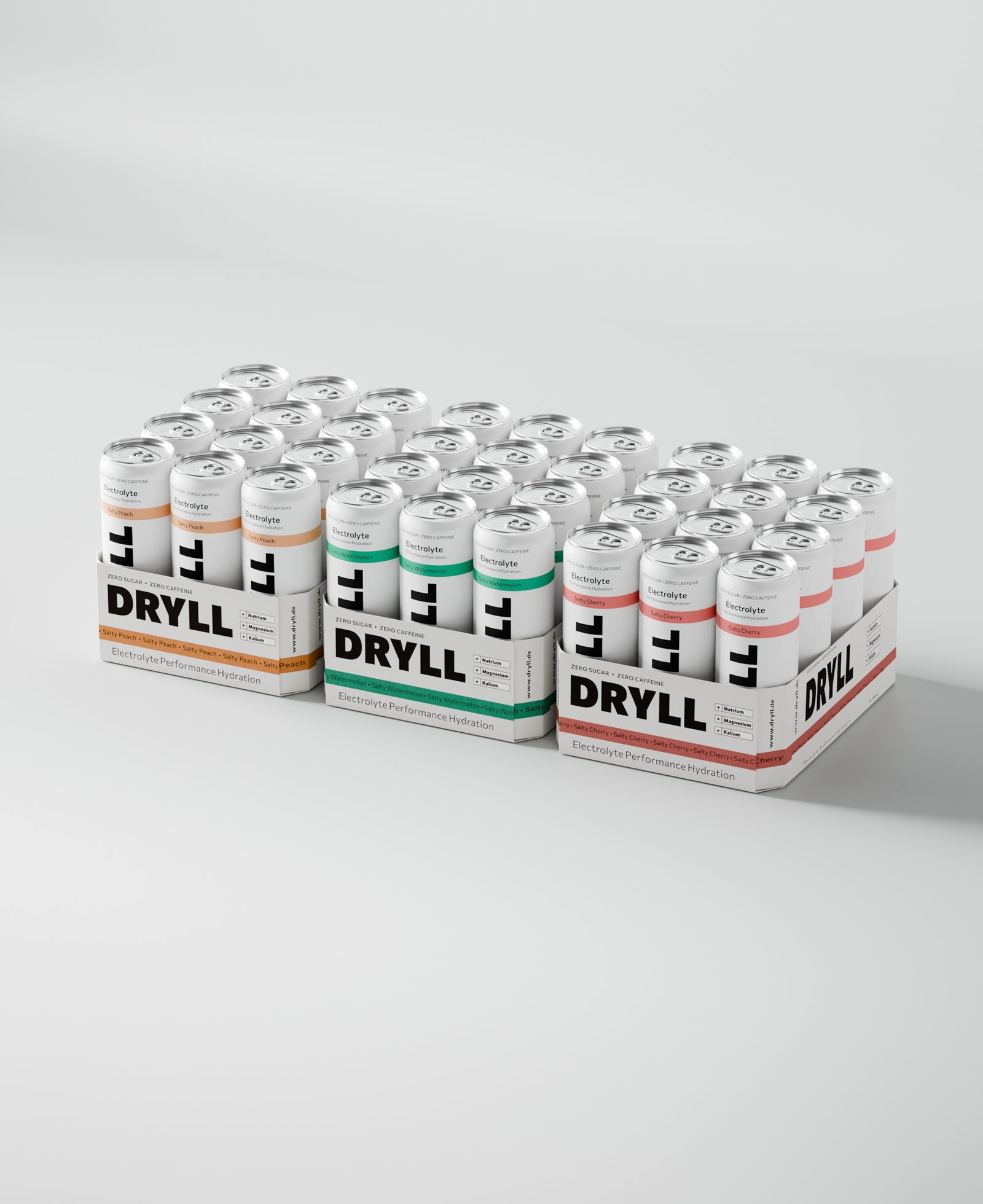 36 dosen — Salty Watermelon, Salty Peach & Salty Cherry