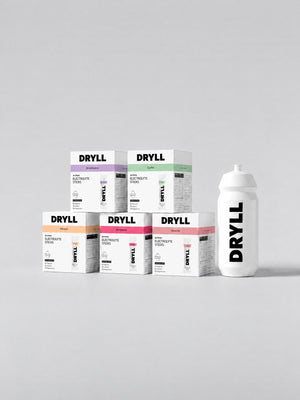 DRYLL All Sticks Bundle – fünf Stickboxen à 30 Sticks und Trinkflasche