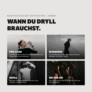 Wann DRYLL trinken