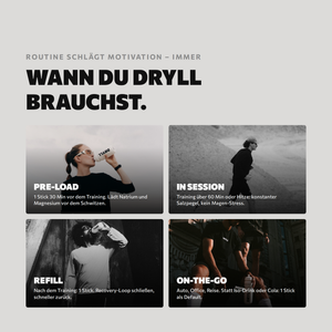 Wann DRYLL trinken